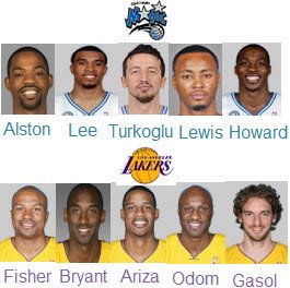 LINEUP Sizing Up The Magic And Lakers